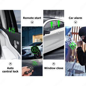 Universal Car Keyless Entry Alarm <strong>Smart</strong> <strong>Push</strong> <strong>Button</strong> Engine <strong>Start</strong> Stop System - Product Image 2
