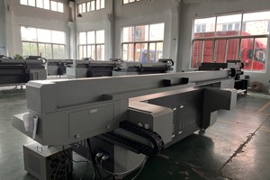 Caiyi 2518 UV Flatbed yazıcı dijital Largeformat mürekkep püskürtmeli kart ve etiket yazıcı paslanmaz çelik kurulu üzerinde - Product Image 4