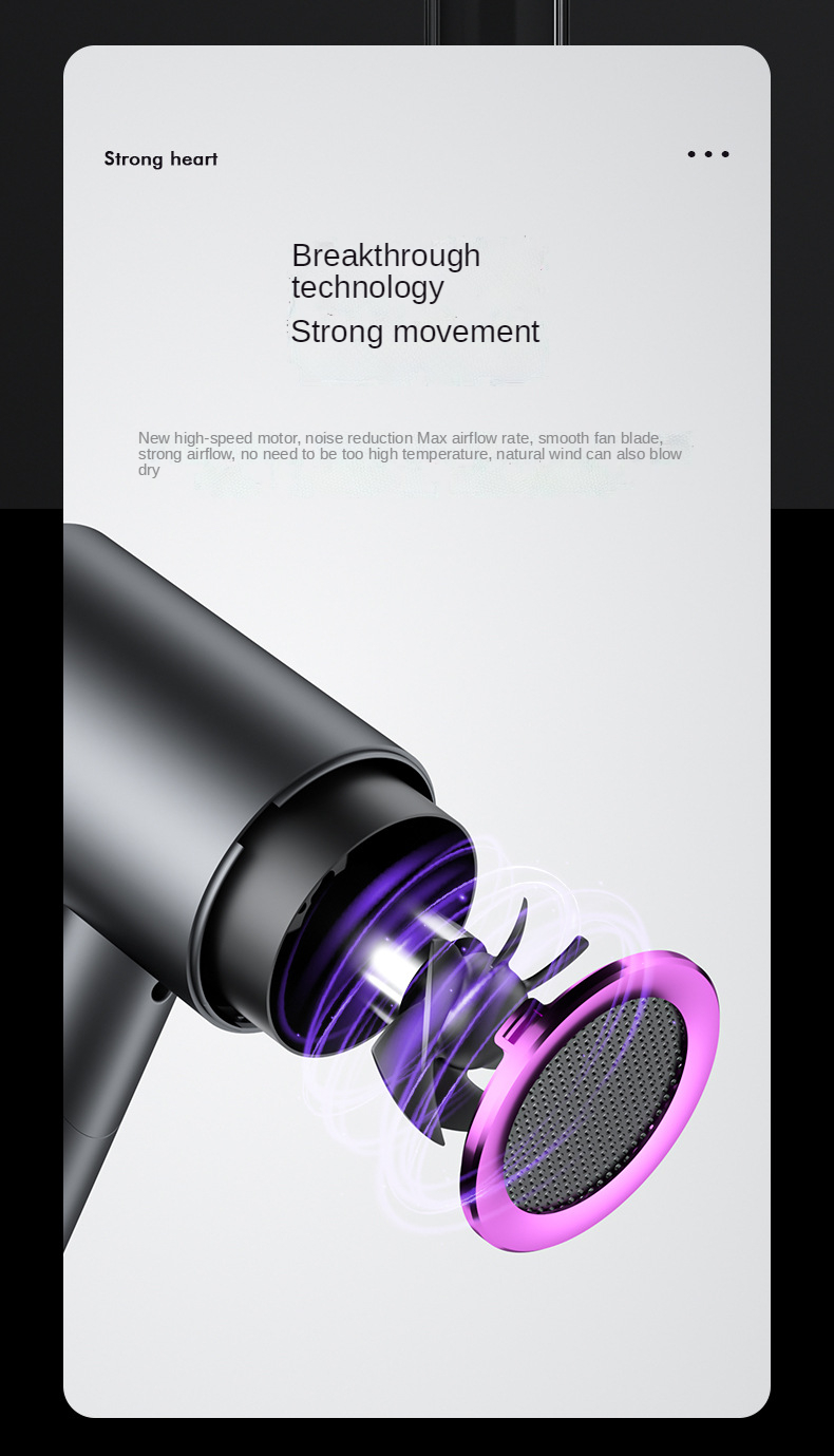 Factory Directly Wholesale Rechargeable High Power Professional Manufacture Hair Dryer