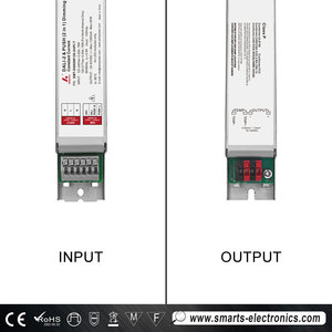 קבוע ארון פלדה הנוכחי הוביל נהג ליניארי 60w 1200ma dali-2 d4i לדחוף את אספקת כוח הוביל