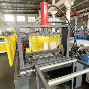 0.6-1.0mm Độ dày siêu thị hiển thị 350-530mm chiều rộng có thể điều chỉnh Kệ bảng rollformer - Product Image 4