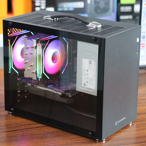 Computadora de escritorio X100 Intel Core I5 12400f 16GB RAM 500G SSD RTX3050 6GB DDR6 Hexa Core PC WIN-11 Mini PC de escritorio Micro computadora - Product Image 2