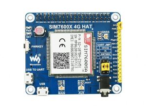 Cappello Waveshare SIM7600SA-H 4G per Raspberry Pi 4G 3G 2G posizionamento GNSS per l'australia nuova zelanda Taiwan America latina - Product Image 4