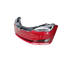 Applicable to Tesla Model <strong>s</strong> Front Bumper Assembly Body Kit Front Headlight Center Grid Support Grille Original Used Car <strong>Parts</strong>