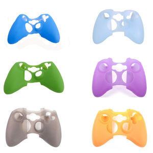 Yumuşak Silikon Koruyucu deli kılıf kapak Xbox 360 Denetleyici Kauçuk Koruyucu Kabuk Durumda Xbox360 Gamepad - Product Image 1