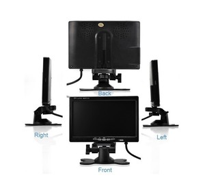 7&quot; Car Display <strong>Monitor</strong> 7 Inch Screen With <strong>2</strong> <strong>Way</strong> Video <strong>Input</strong> TFT HD Digital for Rear View Camera Parking Backup Reverse - Product Image 3
