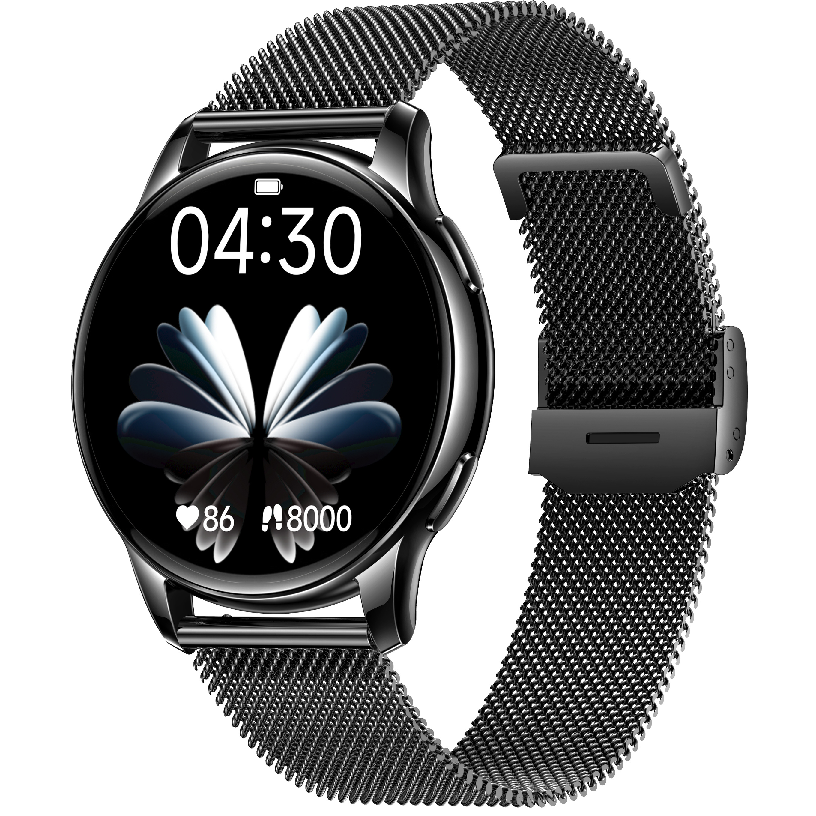 Black Steel Strap
