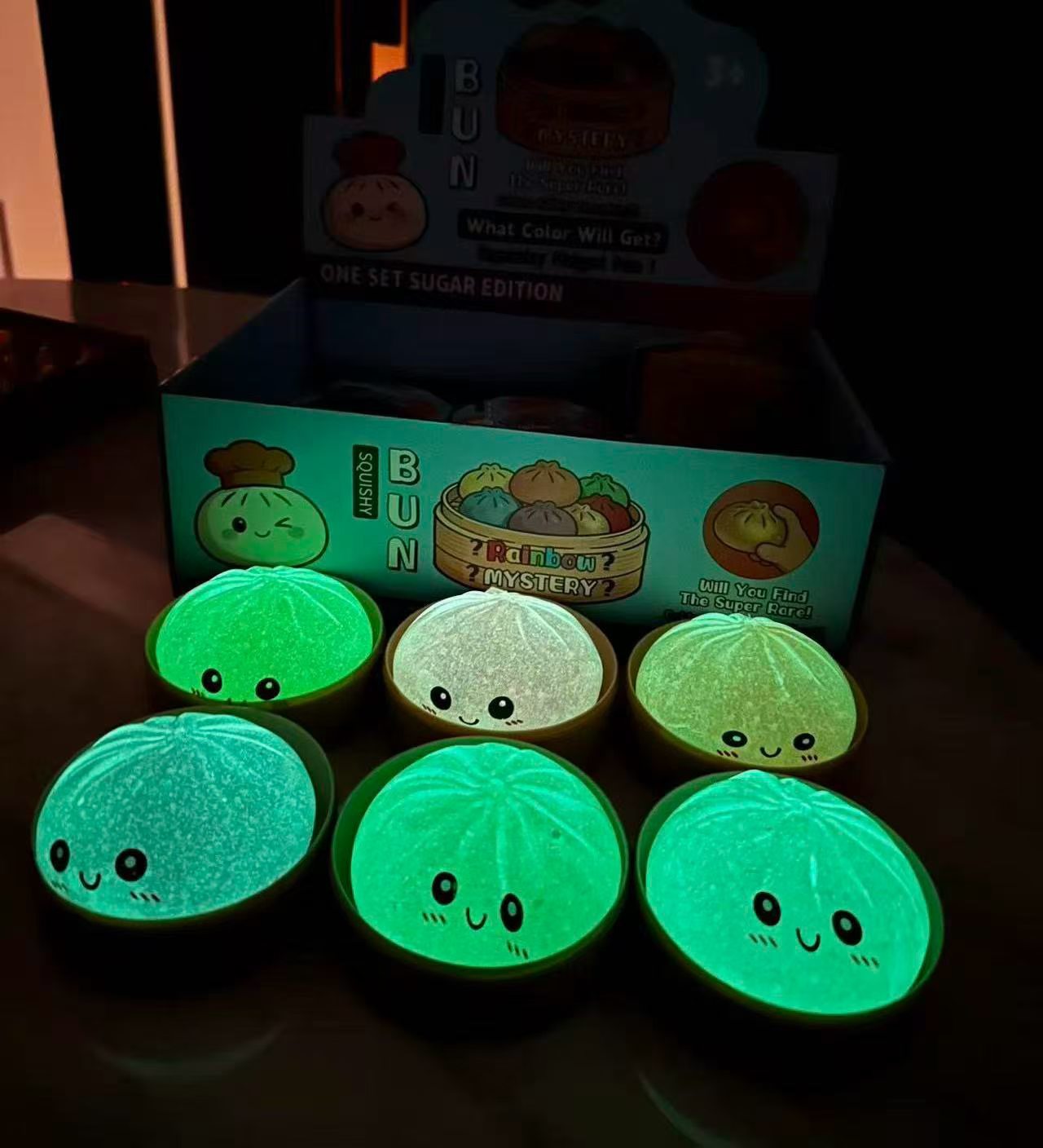 Petits pains phosphorescents à la pectine de 8,5 cm