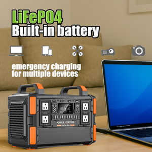 Trạm điện di động 1000W, dung lượng 327600mAh, máy phát điện ngoài trời, sạc năng lượng mặt trời, nguồn điện dự phòng cho cắm trại và khẩn cấp - Product Image 3