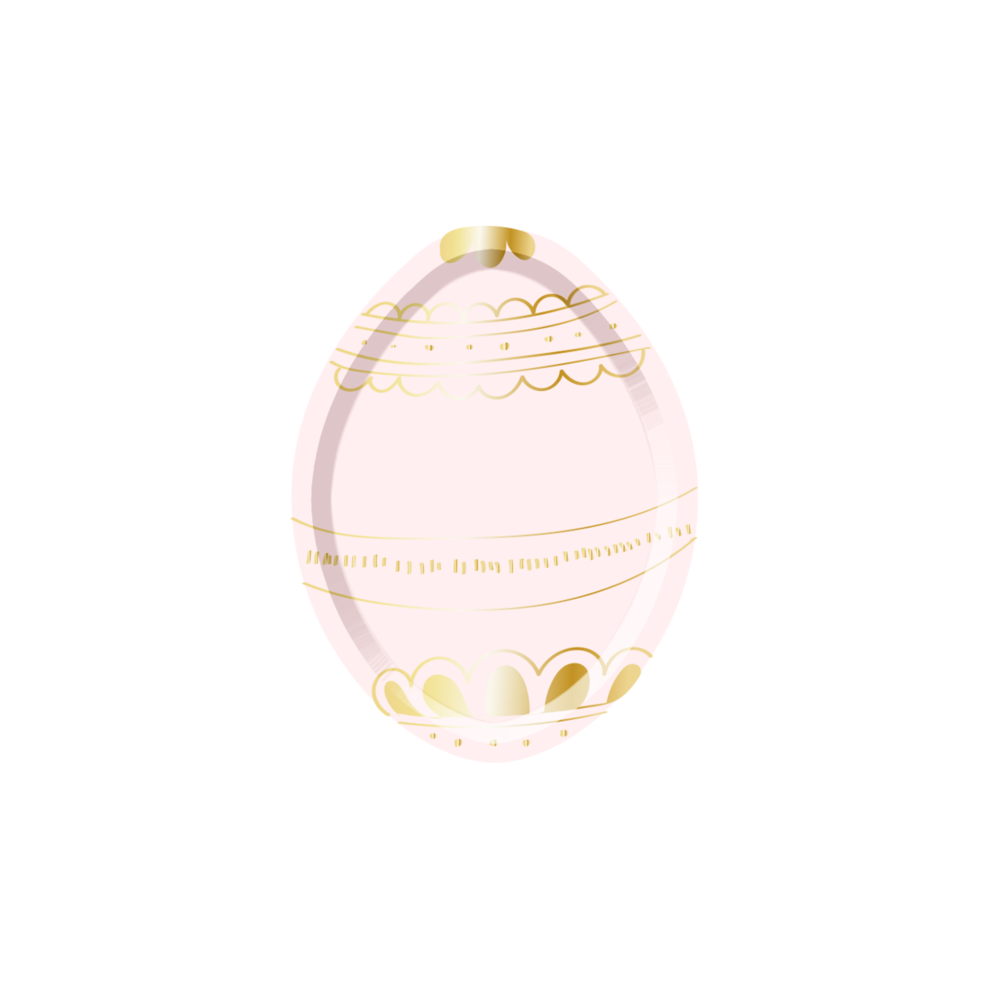 Plato de papel de 7 pulgadas * 8 unidades