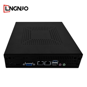 Computadora industrial de cuatro núcleos para juegos HDD Mini PC con computadora integrada Intel sin ventilador DDR4 - Product Image 2