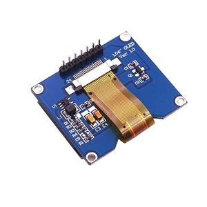 1,54 Zoll weißes OLED-Anzeige modul 128x64 SPI-Schnitts telle OLED-Bildschirm platine 3,3-5V UART für Arduino Diy Kit
