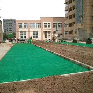 Peyzaj çim kaldırım taşı ızgarası toptan plastik Driveway çakıl ızgara çim açacağı çim çiçek plastik yol çim ızgara - Product Image 1