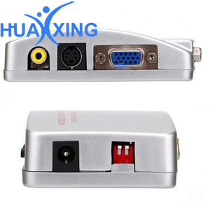 Adaptador de señal Universal NTSC PAL VGA a TV AV RCA, caja de interruptor de vídeo compuesta para ordenador, portátil y PC - Product Image 4