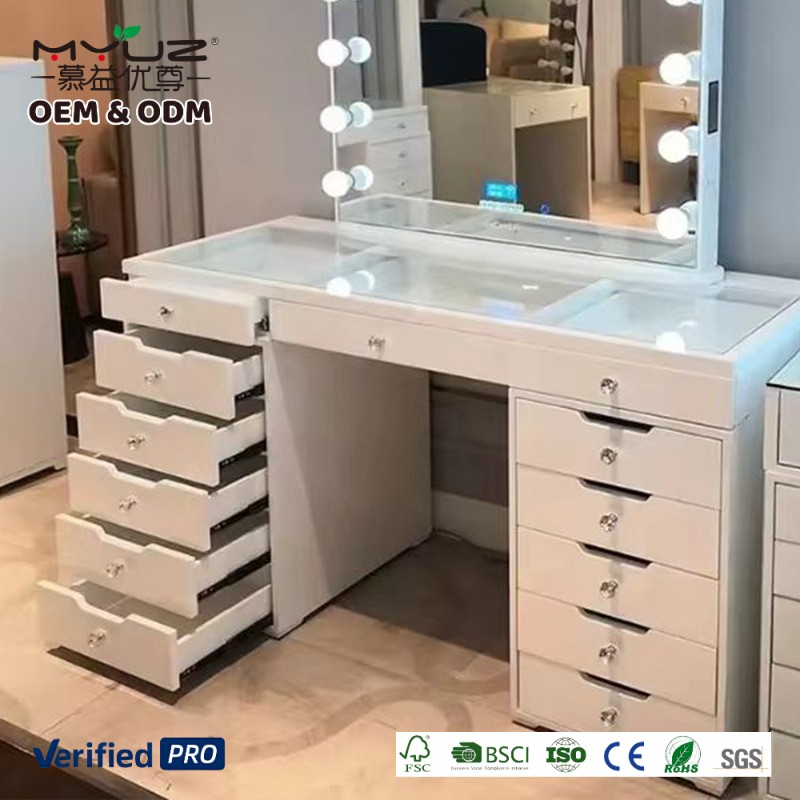 Coiffeuse blanche (150*60*80cm)