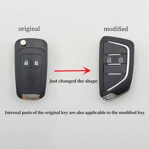 OEMサービスオートアクセサリーブランクカーキーケースプラスチックキーシェルカバーシボレーオペルビュイックに適合オリジナルキーで変更 - Product Image 5