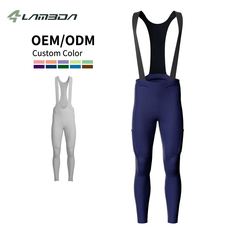 OEM ODM personalizado pro mens ciclismo Baberos bicicleta de carretera pantalón ciclismo acolchado de talla grande ciclismo babero Pantalones