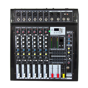 Professional Active Audio Console 6/8/12/16 Channel <strong>Amp</strong> <strong>Mixer</strong> with USB Blue Tooth 16DSP for Stage DJ Big Concerts - Product Image 2