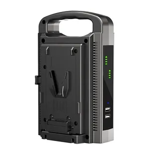 Herhangi bir V tipi pil şarj etmek için uygun DC BP-2CH V güç çıkışı ile pil şarj cihazı çift kanallı v-mount/v-lock 16.5 - Product Image 4