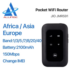 ALLINGE drdr75 JIO JMR591 <span class=keywords><strong>Mini</strong></span> yönlendirici mobil Wifi cep Modem 4G LTE kablosuz SIM kartlı Router - Product Image 2