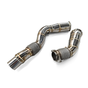 High Quality Performance Downpipe for BMW S58 M3 G80 M4 G82 M2 G87 3.5&quot; to 3&quot; Exhaust Pipe System Sport <strong>Headers</strong> Downpipes - Product Image 2
