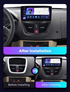 Navifly NF Android Touch Screen 360 Panoramic Camera for Peugeot <strong>207</strong> 2006-2015 Car Radio Car-play Auto GPS TPMS - Product Image 2