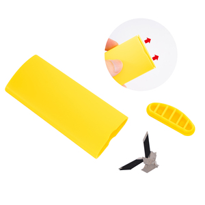 Contenitore per lo smaltimento di lama di rasoio in plastica gialla, - Product Image 5