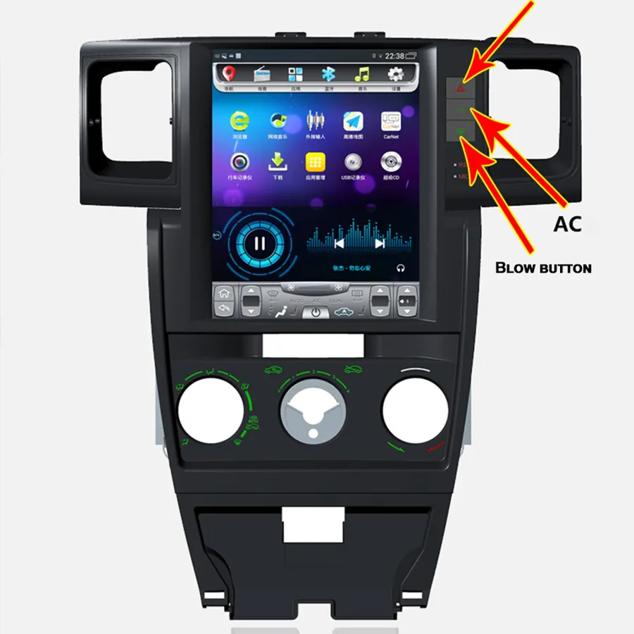 Tesla Radio mit Bildschirm 64GB Auto Multimedia GPS Navigation für Toyota Corolla Fielder 2005 Audio Bluetooth Stereo Android 13