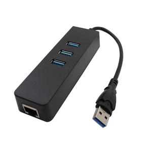 อะแดปเตอร์อีเทอร์เน็ตกิกะบิต Lan,ความเร็วสูง3 USB 3.0 Hub Type C สำหรับ Macbook แล็ปท็อป - Product Image 2