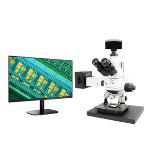 三目管金相显微镜，用于金属材料加工技术的实验室分析和检验 - Product Image 2