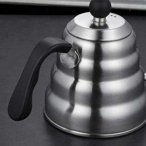 وعاء سحابة من الفولاذ المقاوم للصدأ غلاية ماء غير مغناطيسية طويلة الفم الناعم شطف اليد وعاء قهوة - Product Image 5