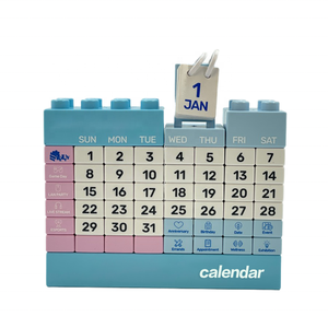 تقويمات عيد الميلاد الحصرية المخصصة لبناء كتلة أنماط مختلفة لأنشطة الموسم التقويم الترويجي الخاص - Product Image 6