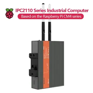 Raspberry Pi CM4 serie ED-IPC2110 Computer industriale, Broadcom BCM2711, WiFi opzionale, EMMC, DDR e 4G moduli LTE personalizzati - Product Image 3