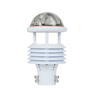 7 Elements Automatic Ultrasonic Weather Station <strong>Sensor</strong> <strong>RS485</strong> 24H for Wind <strong>Temperature</strong> Humidity Pressure Rainfall Lighting - Product Image 1