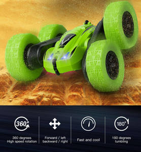 1:28ของเล่นผาดโผนสำหรับเด็กรถ RC พร้อมไฟ LED - Product Image 2