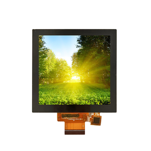 Monitor LCD de 4 pulgadas para Control Industrial Pantalla 320*320 Unidad 9488 Interfaz RGB Pantalla de transistor de película delgada cuadrada