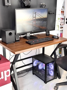 Juego de escritorio y silla de Juegos de oficina multifunción, duradero, grande y personalizado, mesa de jugador de ordenador de madera y Metal - Product Image 6
