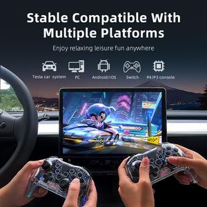 Controlador inalámbrico Bluetooth MG35Z con función Turbo de vibración de motor doble Seis giroscopios y balancín de alta precisión de 360 grados - Product Image 3
