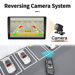 汽车收音机监视器9英寸触摸屏CarPlay安卓汽车收音机<span class=keywords><strong>Mirrorlink</strong></span>立体声2 DIN全球定位系统蓝牙无线汽车音响系统