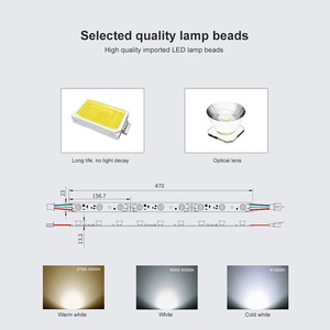 UL yüksek güç 24V SMD3535 yüksek parlaklık edgelit sert led şerit aydınlatma çubuğu için lens ile alüminyum çerçeveli ışık kutusu - Product Image 6