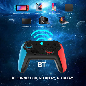 Titric แผ่นเกมแพดเกมบลูทูธสำหรับ Nintendo สวิตช์ NS009เข้ากันได้กับ PS3 TV PC (Windows 7/8/10/11) รองรับเกมไอน้ำ - Product Image 4
