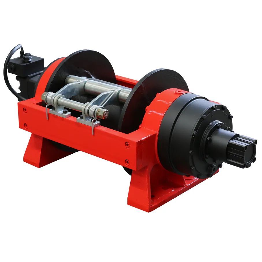 Hydraulic winch recovery winch 20 ton towing duty heavy truck