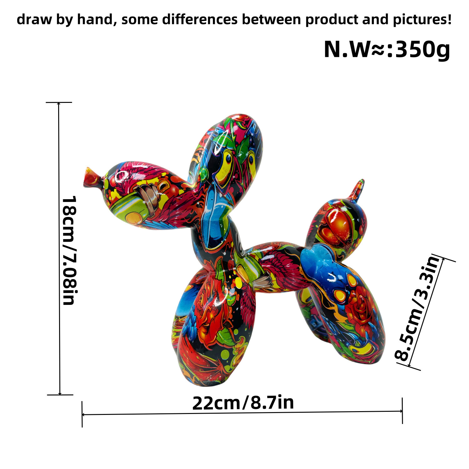 New color balloon dog