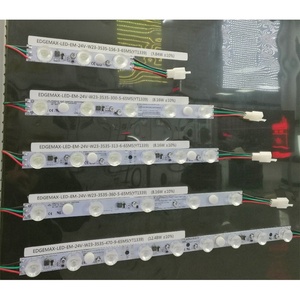 Yüksek güç 24V SMD3535 edgelit sert led şerit aydınlatma çubuğu için lens ile kumaş çerçeveli ışık kutusu - Product Image 4