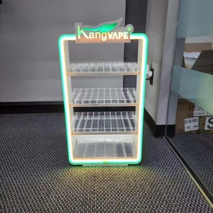 Tùy chỉnh truy cập hàng đầu Acrylic kẹo cao su cafe vỏ hiển thị tủ trưng bày và Kính mát bằng gỗ hiển thị Kệ tháp trường hợp hộp đứng - Product Image 6