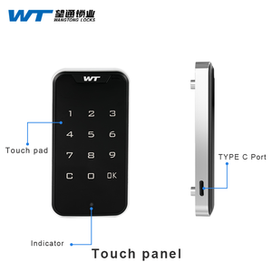 Werkseitig schlüssel loses digitales elektronisches intelligentes Schranks chloss Passwort code Tastatur nummer Schrank tastatur Schloss für den öffentlichen Gebrauch - Product Image 2