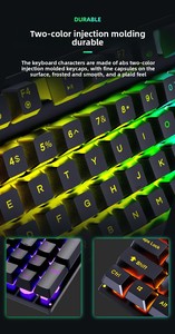 New Arrivals LED <strong>Keyboard</strong> and <strong>Mouse</strong> Combo Wired Backlit Teclado Desktop Gaming <strong>Keyboard</strong> for PC <strong>Computer</strong> - Product Image 6