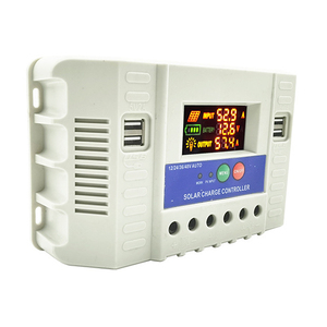 Auto 12V 24V 48V controlador de carga Solar PWM 20A 60A cargador Digital generador de batería para estación de carga de Panel EV - Product Image 4
