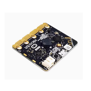 Componentes electrónicos de la placa de desarrollo Microbit V1.5 para aprender Python y programación gráfica