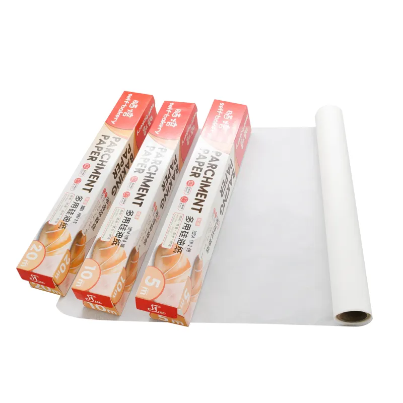 35/39g Sandwich imballaggio alimentare carta velina cerata stampata carta oleata Silicone stampa digitale carta da forno vergine rivestita